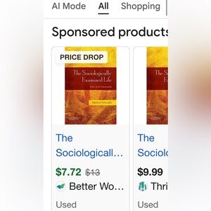 Oxford The Sociologically Examined Life Book - Red and Yellow Cover